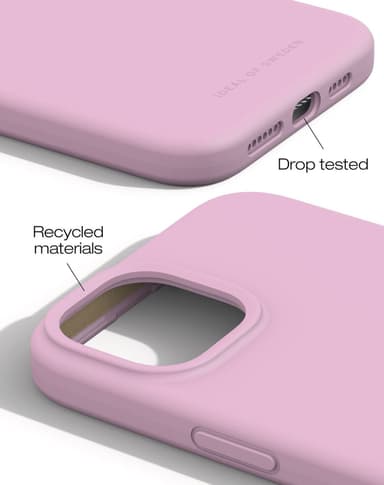 Silicone Case iPhone 15PL Bubblegum Pink