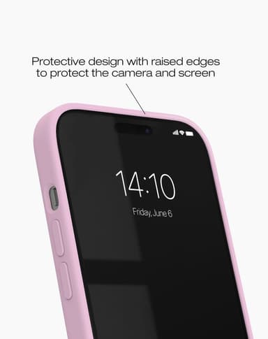 Silicone Case iPhone 15PL Bubblegum Pink