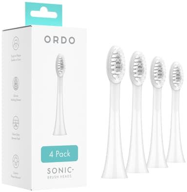 Ordo Sonic+ harjaspäät 32378 4 kpl (valkoinen)