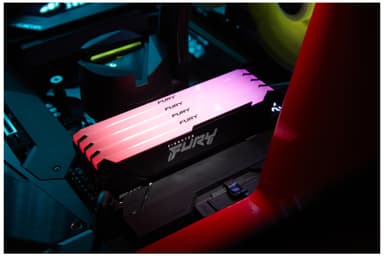 Kingston FURY Beast RGB 16 GB DDR4 RAM muisti 3200 MT/s CL16 (musta)