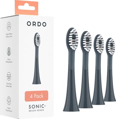 Ordo Sonic+ harjaspäät 32374 4 kpl (harmaa)