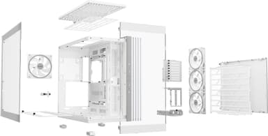 be quiet! LIGHT BASE 900 DX PC-kotelo (valkoinen)