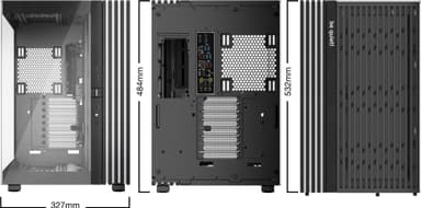 be quiet! LIGHT BASE 900 DX PC-kotelo (musta)