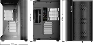 be quiet! LIGHT BASE 600 DX PC-kotelo (musta)