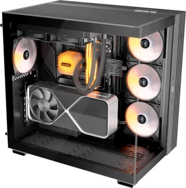 be quiet! LIGHT BASE 600 DX PC-kotelo (musta)