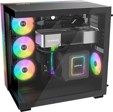 be quiet! LIGHT BASE 600 DX PC-kotelo (musta)
