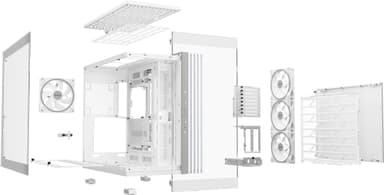 be quiet! LIGHT BASE 900 FX PC-kotelo (valkoinen)