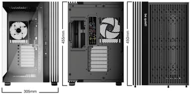 be quiet! LIGHT BASE 600 FX PC-kotelo (musta)
