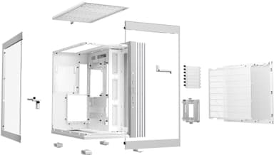 be quiet! LIGHT BASE 600 DX PC-kotelo (valkoinen)