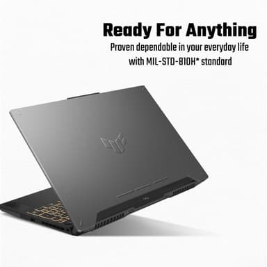 Asus TUF A15 FA507 R7-7/16/512/RTX4060/165Hz QHD 15.6" pelikannettava