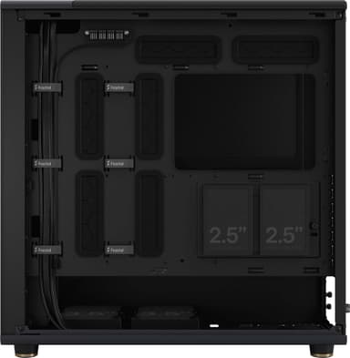 Fractal North XL Charcoal Black TG Dark PC-kotelo