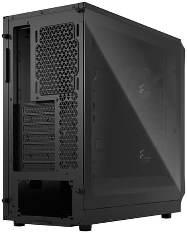 Fractal Focus 2 Black TG Clear Tint PC-kotelo
