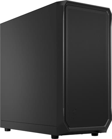 Fractal Focus 2 Black Solid PC-kotelo