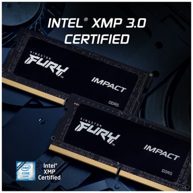 Kingston FURY Impact 32 GB DDR5 RAM muisti 5600 MT/s CL40 (musta)