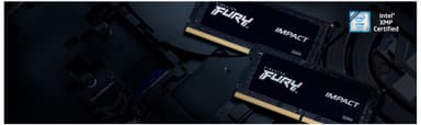Kingston FURY Impact 64 GB DDR5 RAM muisti 5600 MT/s CL40 (musta)