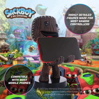 Cable Guys Sackboy pidikefiguuri älypuhelimelle/ohjaimelle (Sackboy)