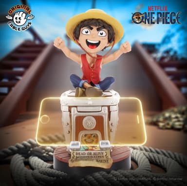 Cable Guys One Piece pidikefiguuri älypuhelimelle/ohjaimelle (Luffy)