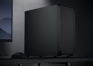 Fractal Focus 2 Black Solid PC-kotelo