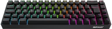 QPAD Flux 65 pelinäppäimistö