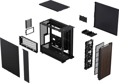 Fractal North XL Charcoal Black PC-kotelo