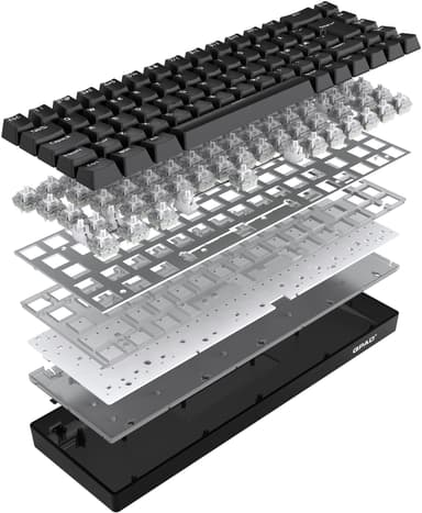 QPAD Flux 65 pelinäppäimistö