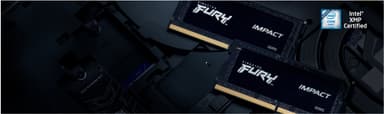 Kingston FURY Impact 32 GB DDR5 RAM muisti 5600 MT/s CL40 (musta)