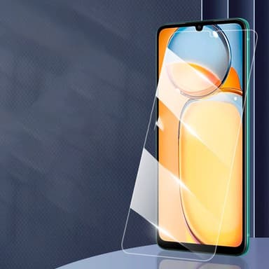Redmi 13C näytönsuoja, 2 pakkausta karkaistua lasia