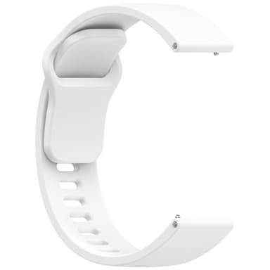 Silikonirannekello, joka on yhteensopiva Xiaomi Redmi Watch 5 Active:n kanssa Valkoinen