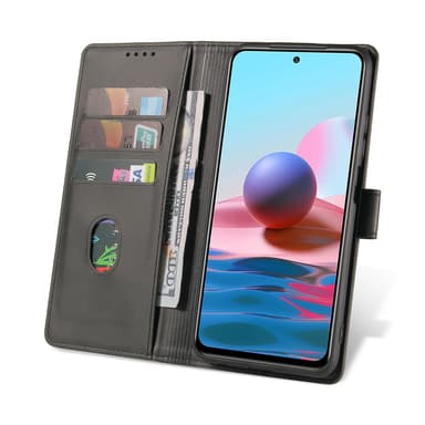 Käännettävä nahkainen puhelinkotelo Xiaomi- ja Redmi-puhelimille korttipaikoilla Redmi 13C 5G/4G/POCO C65