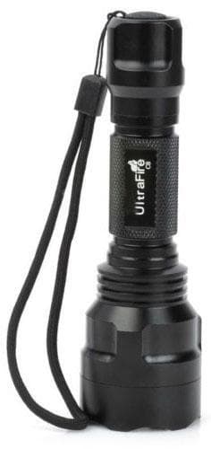 UltraFire taskulamppu 2200lm, musta