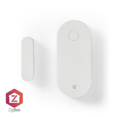 Nedis SmartLife-oviikkuna-anturi | Zigbee 3.0 | Paristokäyttöinen | Android™ / IOS | Valkoinen