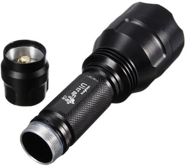 UltraFire taskulamppu 2200lm, musta