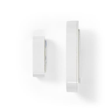 Nedis SmartLife-oviikkuna-anturi | Zigbee 3.0 | Paristokäyttöinen | Android™ / IOS | Valkoinen