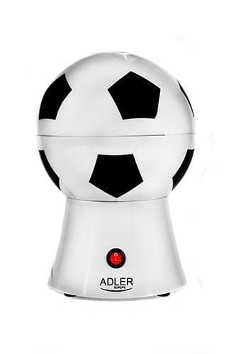 Adlerin popcorn-kone, joka näyttää jalkapallolta