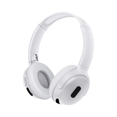 Langattomat stereokuulokkeet, joissa Bluetooth 5.3 ja erittäin pitkä akunkesto Valkoinen