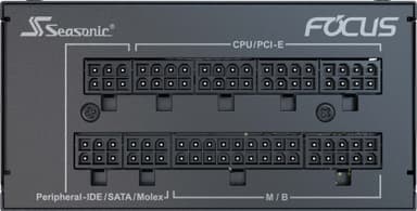 Seasonic FOCUS SGX-750 (2021) virtalähdeyksikkö 750 W 20+4 pin ATX SFX Musta