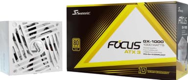 Seasonic FOCUS GX-750 (ATX 3) WHITE 750 W virtalähde