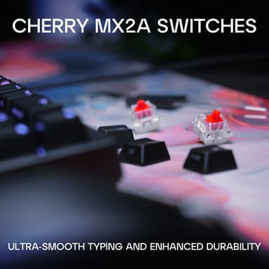 Cherry Xtrfy K5V2 pelinäppäimistö (musta)