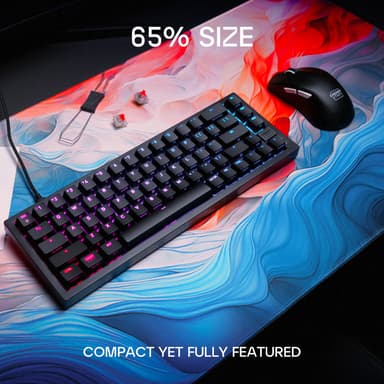 Cherry Xtrfy K5V2 pelinäppäimistö (musta)