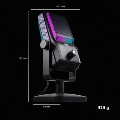 Cherry Xtrfy Ngale R USB mikrofoni