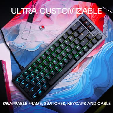 Cherry Xtrfy K5V2 pelinäppäimistö (musta)