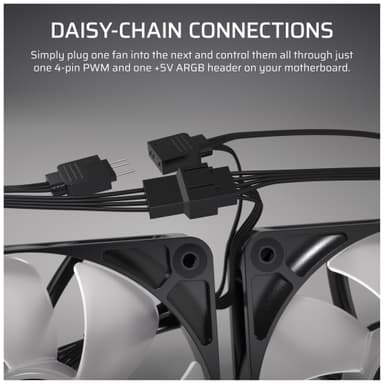 Corsair RS120 ARGB 120 mm PWM tuuletin