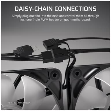 Corsair RS120 120 mm PWM tuuletin (3 kpl)