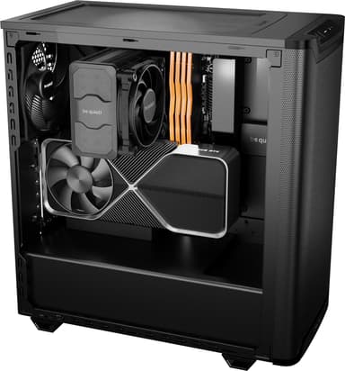 be quiet! PURE BASE 501 Airflow Window PC-kotelo (musta)