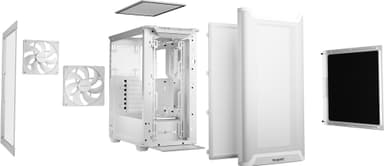 be quiet! PURE BASE 501 Airflow Window PC-kotelo (valkoinen)