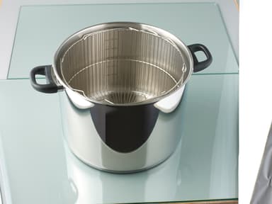Casserole with basket 15 liter