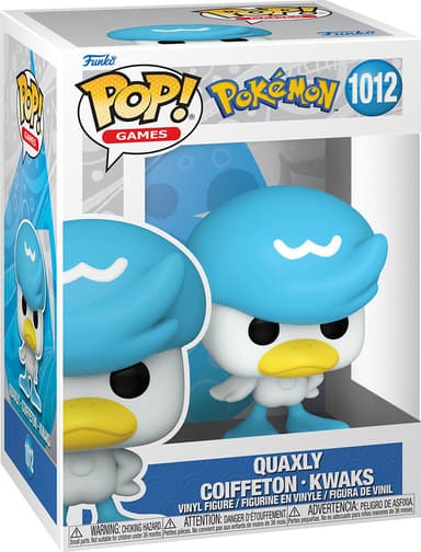 Funko Pokemon toimintafiguuri (Quaxly Coiffeton.Kwaks)