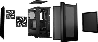 be quiet! PURE BASE 501 Airflow PC-kotelo (musta)