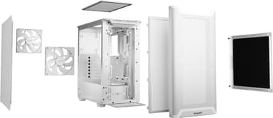 be quiet! PURE BASE 501 Airflow PC-kotelo (valkoinen)
