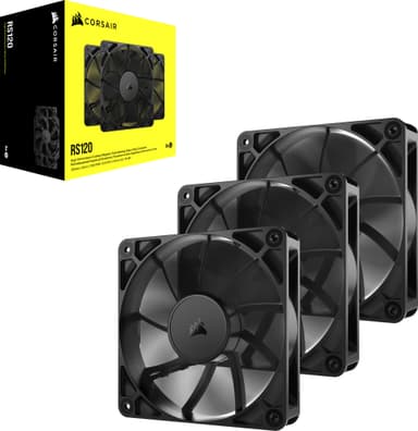 Corsair RS120 120 mm PWM tuuletin (3 kpl)